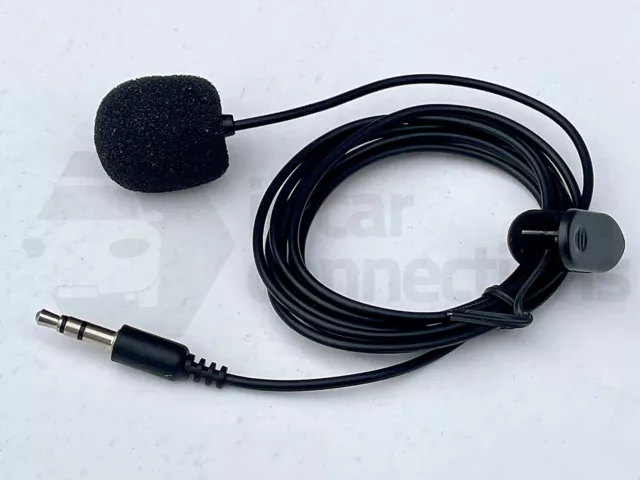 Mini Externo Micrófono para Portátiles Coche Estéreo Radio 3.5mm Clip Handsfree 3