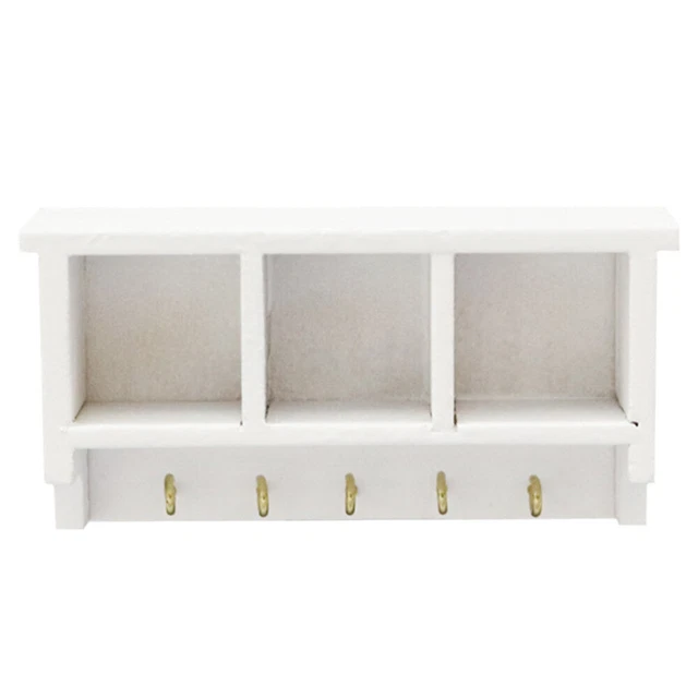 1 pc Mini étagère de produits Mini étagère de maison modèle étagère en bois scèn