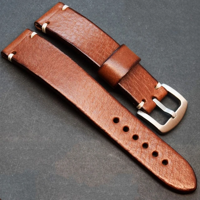 Bracelet montre AREZZO BUFFALO marron 24mm - La Boite a Montres