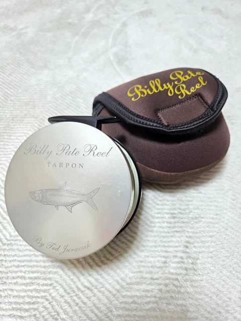 TIBOR BILLY Pate by T. Juracsik TARPON Size Fly Reel w/ Case
