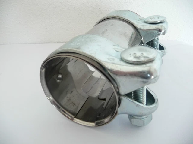 YOUNGSAY Auspuffschelle Edelstahl 2er Set - Universell Für ø63-67mm Rohre