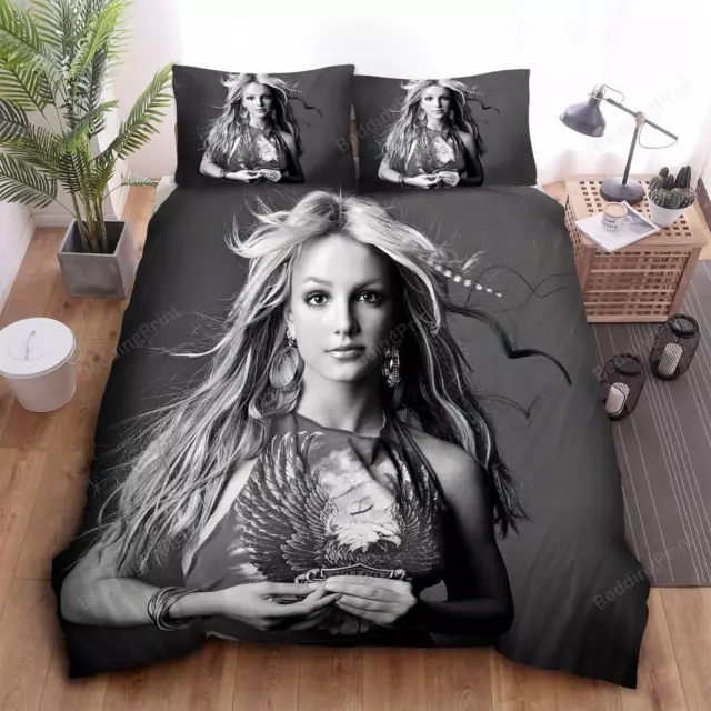 Music Gift Idea Britney Spears Bedding Duvet Covers Set (4pcs)