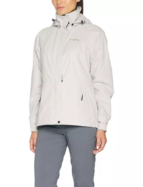 Schöffel Women's CADIZ Waterproof Raincoat Schoffel coat Jacket size 10