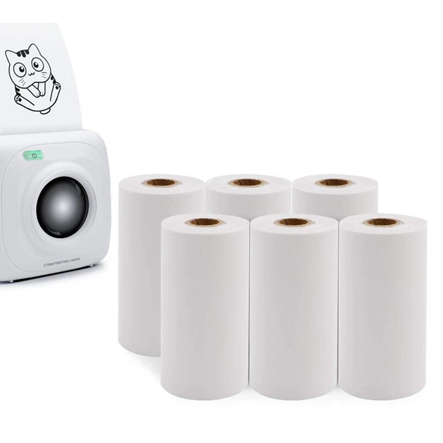 3 Rollen Bedruckbares Papier Thermopapier 57X30Mm Foto Papier für G3G7
