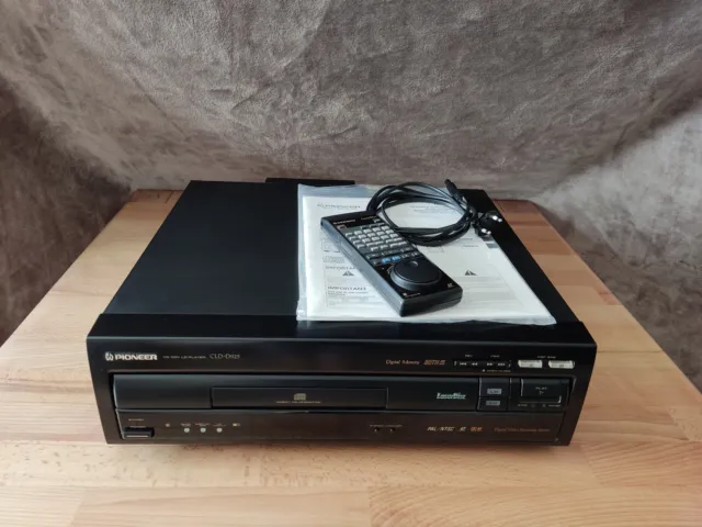 Laserdisc Player Pioneer CLD-D925 PAL/NTSC Wendeplayer -Inspektion 2019-