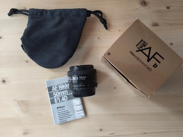 Nikon FE Avec Objectif 50 Mm F/1.8 - Excellent état - Très Peu Utilisé - Argentique Vintage