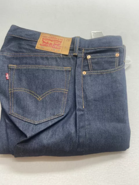 LEVI'S MEN'S 501 Original Straight Fit Rigid Jeans Mens 36 40 Big and ...