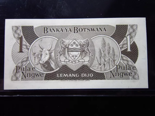 BOTWANA 1 Pula 1983 P6 CU UNC Bank Bankaya 2939# Banknote Currency Money 2