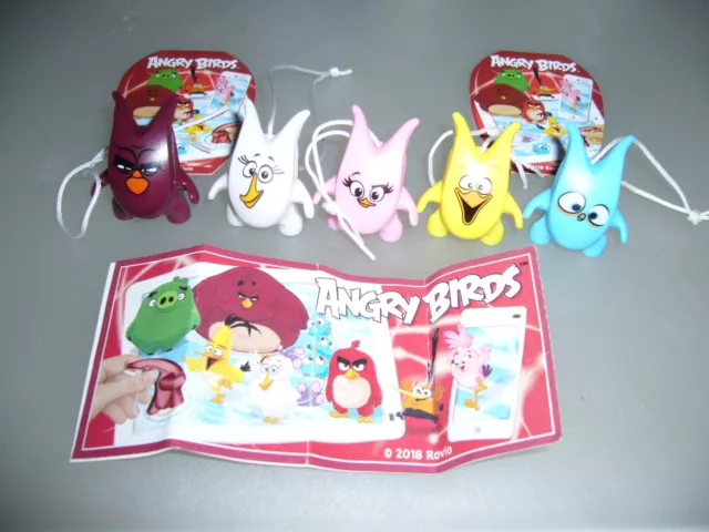 Ü-Ei   Crazy Friends   Angry Birds  2017      Auswahl Figuren   siehe Liste