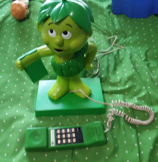 1984 Pillsbury Green Jolly giant phone Hong Kong works