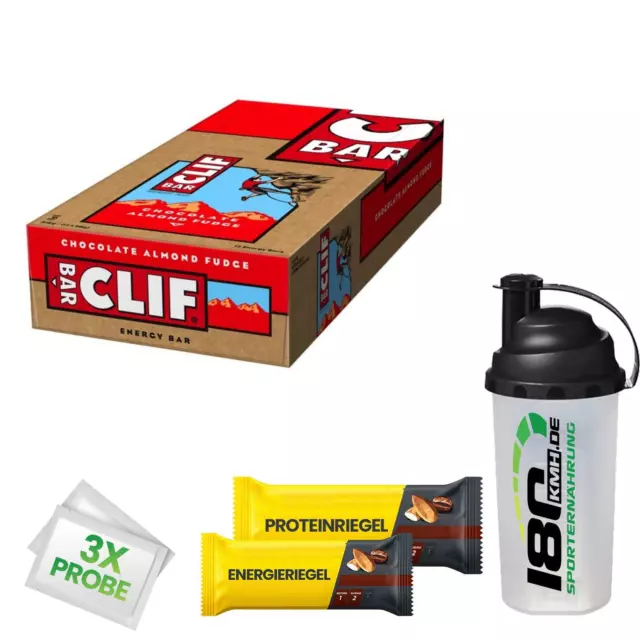 (29,56EUR/kg) CLIF Bar Energy Riegel 12 x 68g + Bonus