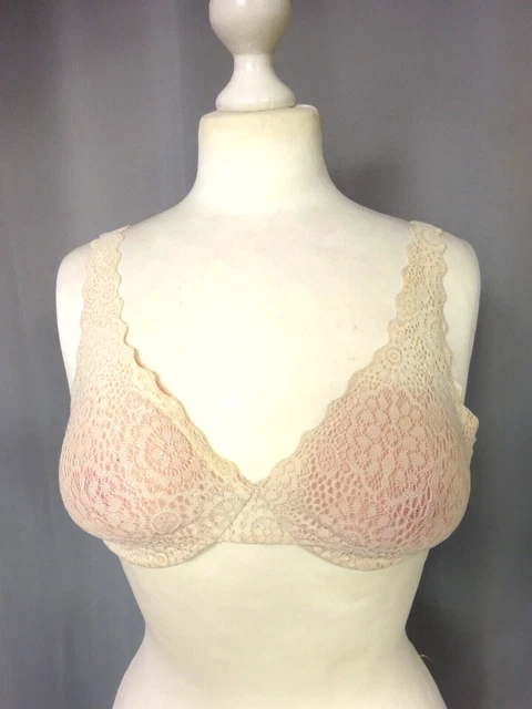 Soutien-gorge Sans Armatures BARBARA - Gris Taille 90C (75C EU) - Neuf Avec étiquettes