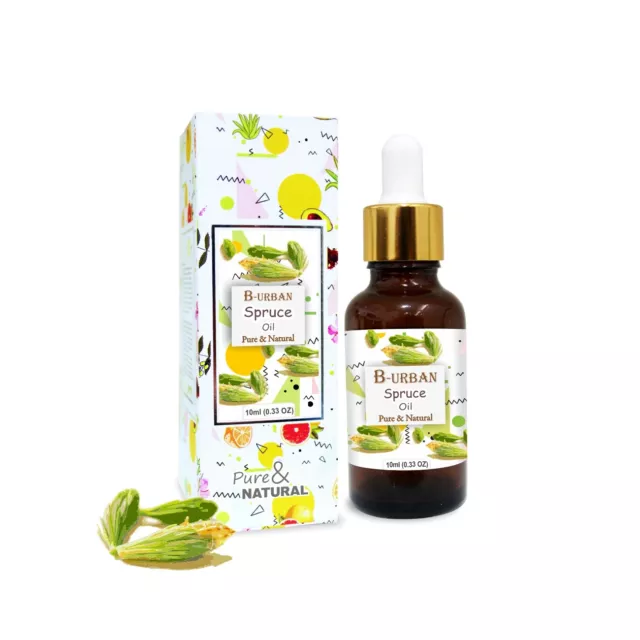 Épicéa Huile (Picea Abies) 100% Naturel Huile Essentielle 10ml - 5000ml]