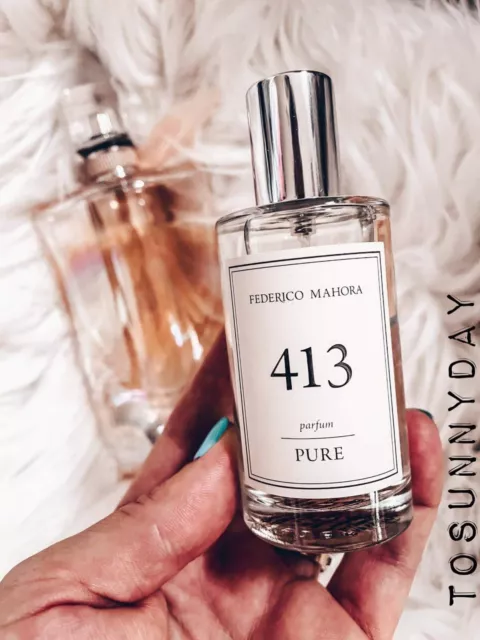 FM 413 PURE Perfume for Women 50ml. Limited Edition New