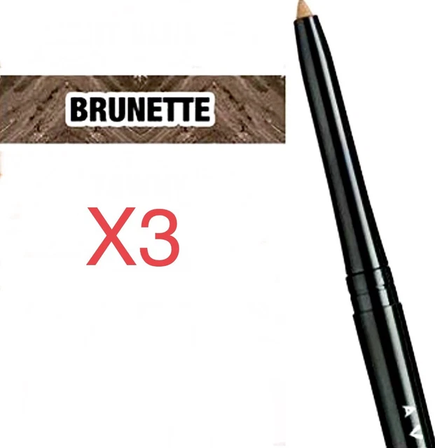 X3 Avon True Color Glimmersticks Brow Definer BRUNETTE Eyebrow Twist Pencil