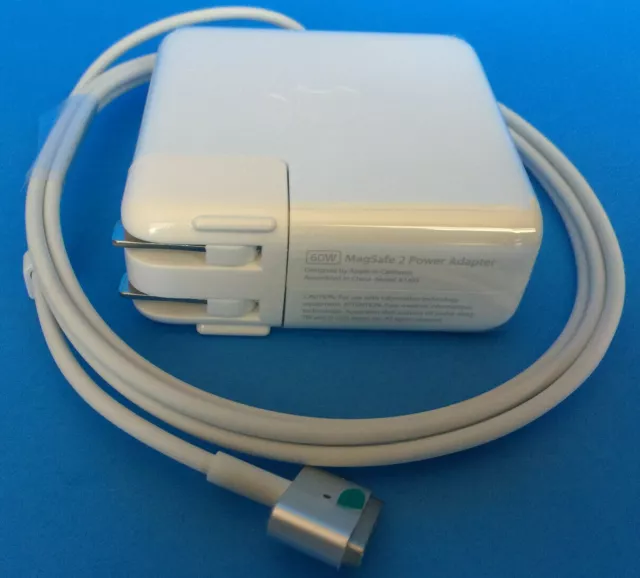 MacBook Pro 60W T-Tip MagSafe 2 Power Adapter Charger A1435 60 Watt MS2 USA