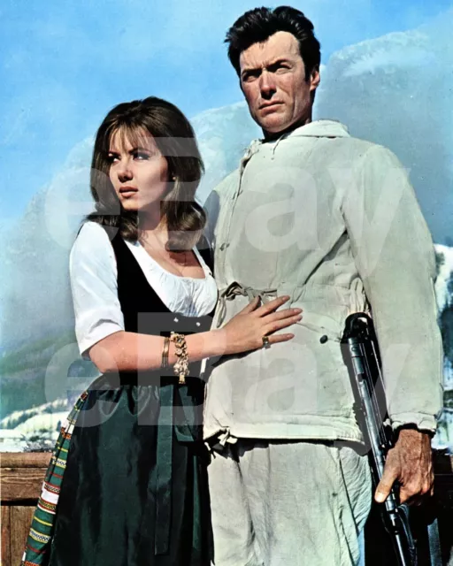 Where Eagles Dare (1968) Ingrid Pitt, Clint Eastwood 10x8 Photo