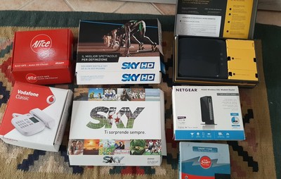 Alice  Fastweb Netgear alcuni sbloccati NETGEAR Lotto Modem Router Decoder Sky telefono 