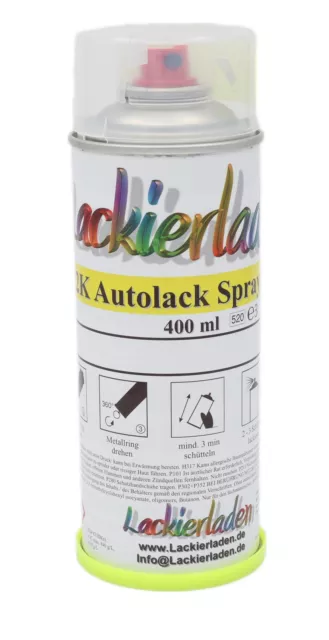 Autolack nach Formel in 2K Spraydose 400 ml | Sprühdose Farbwahl Lack Farbe Wuns