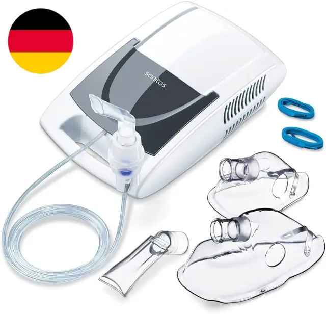 Sanitas SIH 21 Inhalator Mit Kompressor-Drucklufttechnologie/Behandlung Von Atem