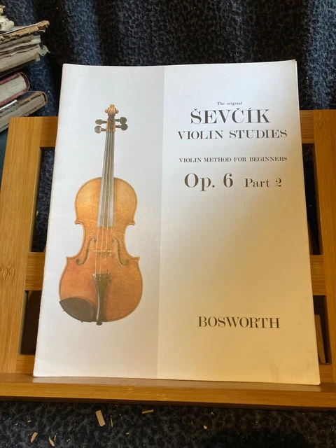 Sevcik Etudes pour violon opus 6 part. 2 partition éditions Bosworth