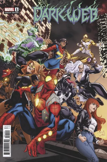 Dark Web #1 Gomez Var Dark Web Marvel Comics 2022 1st Print NM