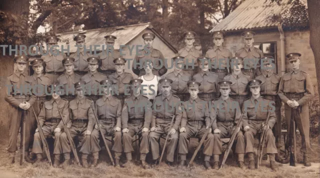 ORIGINAL BRITISH ARMY WW2 Grenadiers Guards photo Sept 1942 all men ...