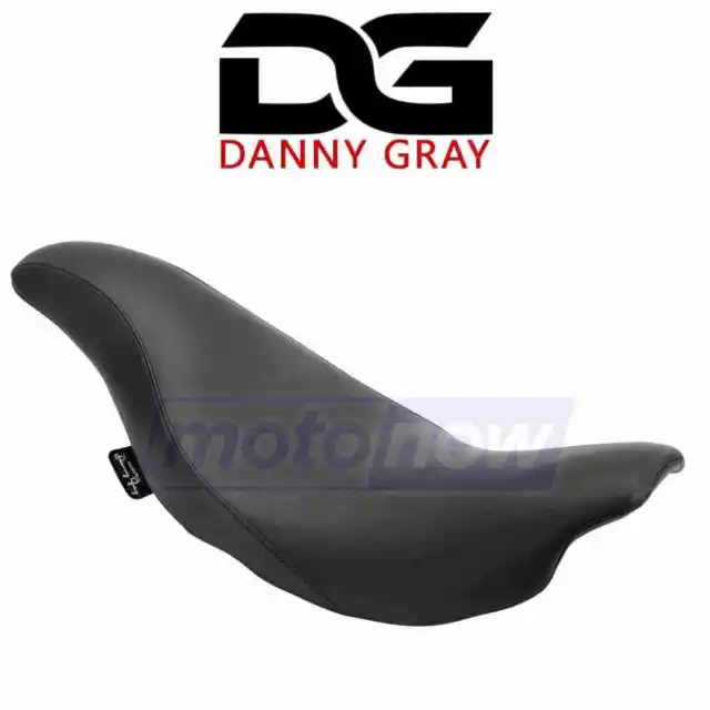 Danny Gray Shorthop 2-Up Seats for 2008-2013 Harley Davidson FLHTC Electra hq