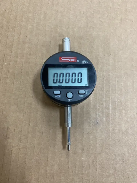 SPI 21-367-8 Digital Indicator 0-.5" Range - .0005" Resolution IP65