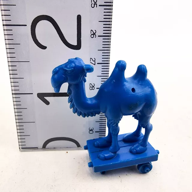 Vintage Kelloggs Cereal Toy Crazy Camel Train R & L BLue Camel NO WHEEL 1969 2