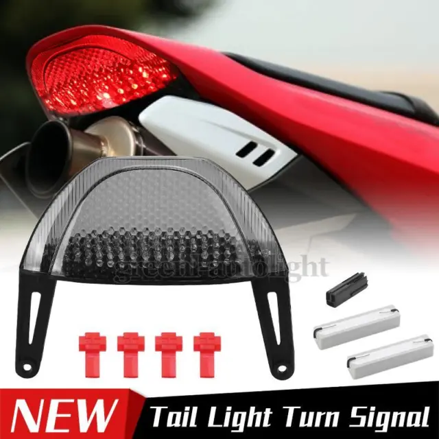 LED Taillight Integrated Brake Turn Signals Running For Honda CBR600RR 2008-2012