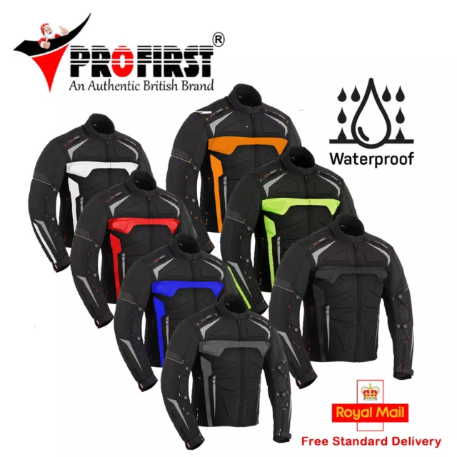 Profirst Motorbike Motorcycle Jackets Cordura Textile Waterproof Riding Armours