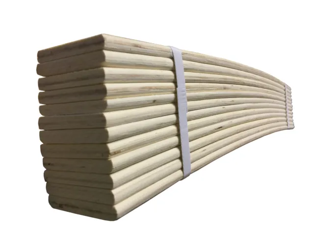 Replacement Bed Slats – 3ft 4ft6 Double,5ft King Sprung Wooden Bed Slats 63mm