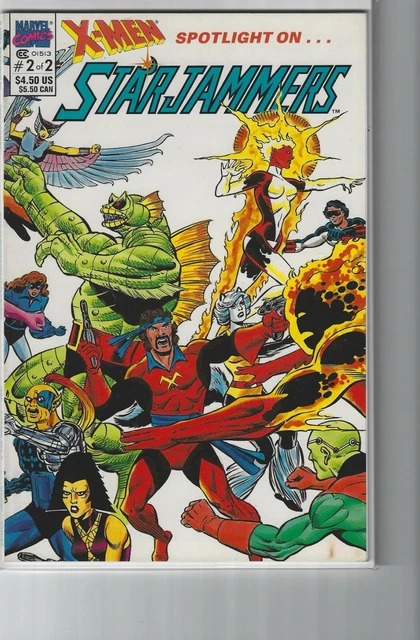 X-MEN SpotLight on STAR JAMMERS #2, NM, Marvel, 1990