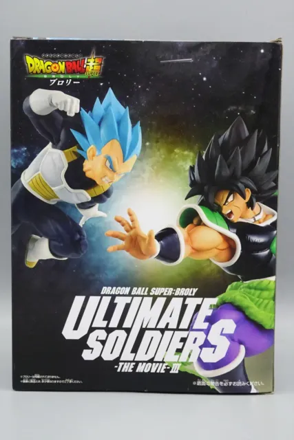Figura de Dragon Ball Super SSGSS God Vegeta Ultimate Soldiers The Movie Banpresto 2