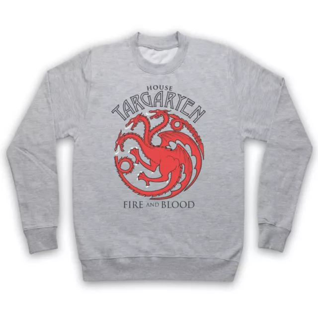 Got House Targaryen Dragon Sigil Unofficial Game Of Thrones Adults Sweatshirt