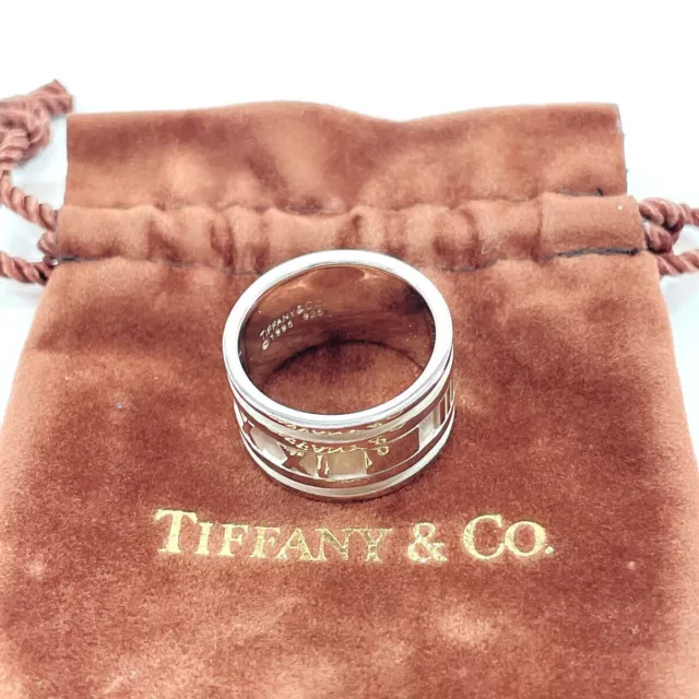 Tiffany & co. Bague Atlas Silver925 US 6.5 (taille US), accessoires bijoux... 2