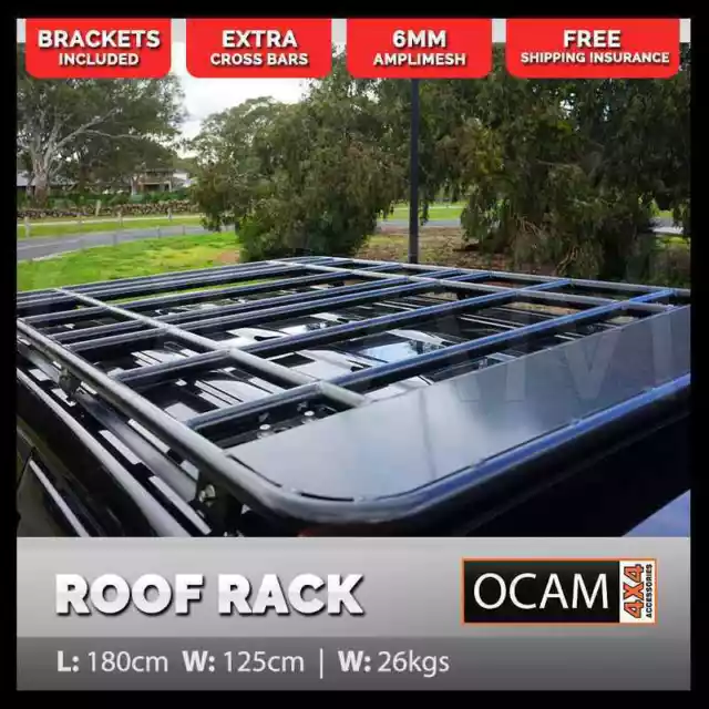 Aluminium Flat Roof Rack For Toyota Landcruiser 100/105 Series 1.8M, Without Mes