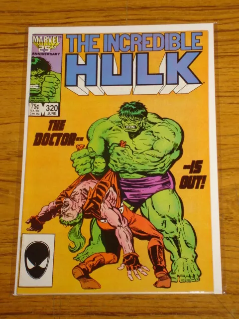 Incredible Hulk #320 Vol1 Marvel Comics Doc Samson June 1986