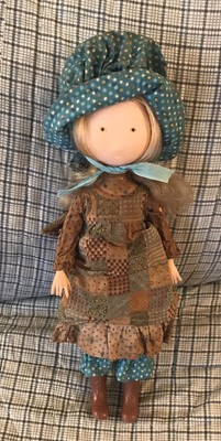 Knickerbocker Holly Hobbie 10" Jointed Rooted Hair Doll Vintage 1977 RARE