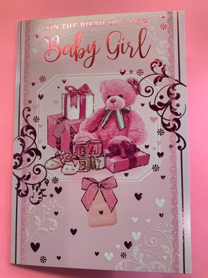 Carte Felicitations Naissance Fille A Vendre Picclick Fr