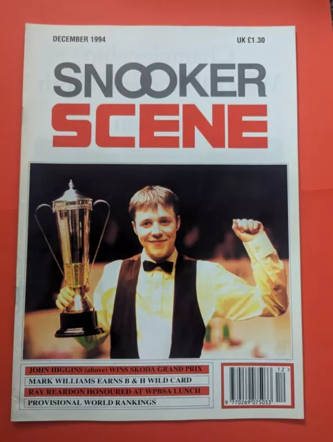 Snooker Scene Magazine December 1994