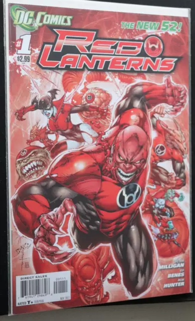 Red Lanterns #1 Blood and Rage The New 52 DC Comics combine shipping