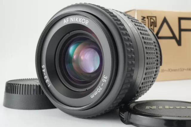 [Almost Unused in box ] Nikon AF NIKKOR 35-70mm F/3.3-4.5 Zoom Lens Japan #828