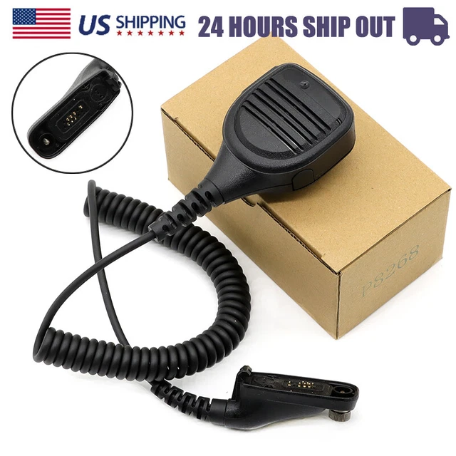 PMMN4024A Speaker Mic for Motorola DP4400 DP4401 DP4600 DP4601 DP4800 DP4801