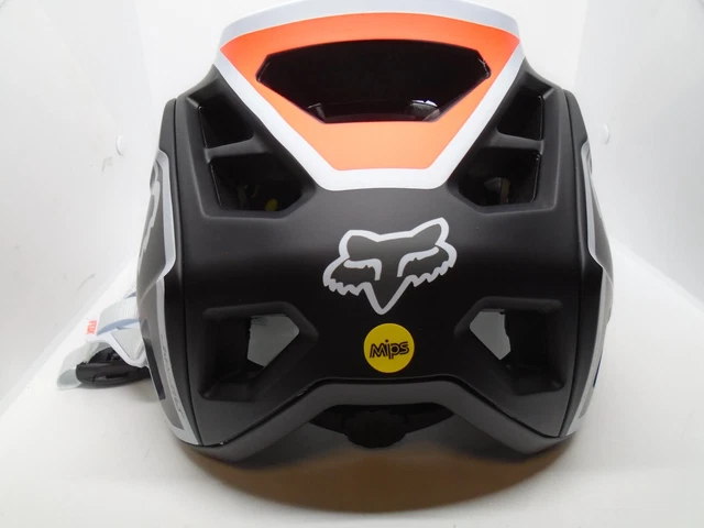 Fox Racing Speedframe Pro MTB Helmet (MIPS) Size Large  BLACK/WHITE ! 5