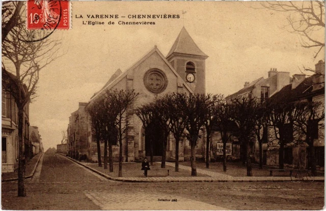 CPA AK Chennevieres L'Eglise de Chennevieres FRANCE (1282411)