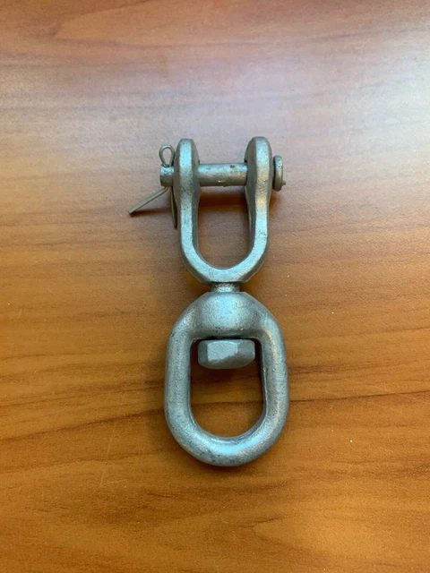 New Apex Cooper Campbell 1/4" Forged Eye & Jaw Swivel