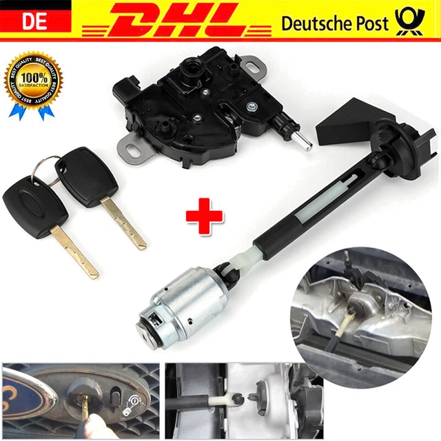 NTY Motorhaubenschloss Reparatur-Satz Für Ford Focus 2 II 2004-2012 - EZC-FR-030