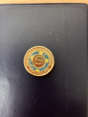 $2 AUSTRALIAN COIN 2022 - Commonwealth Games Team 'S' ( Green & Gold